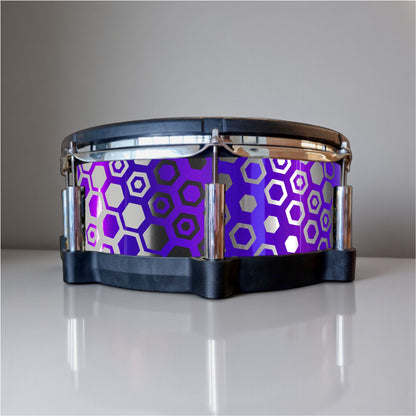 Hexagonal Fade Drum Wrap