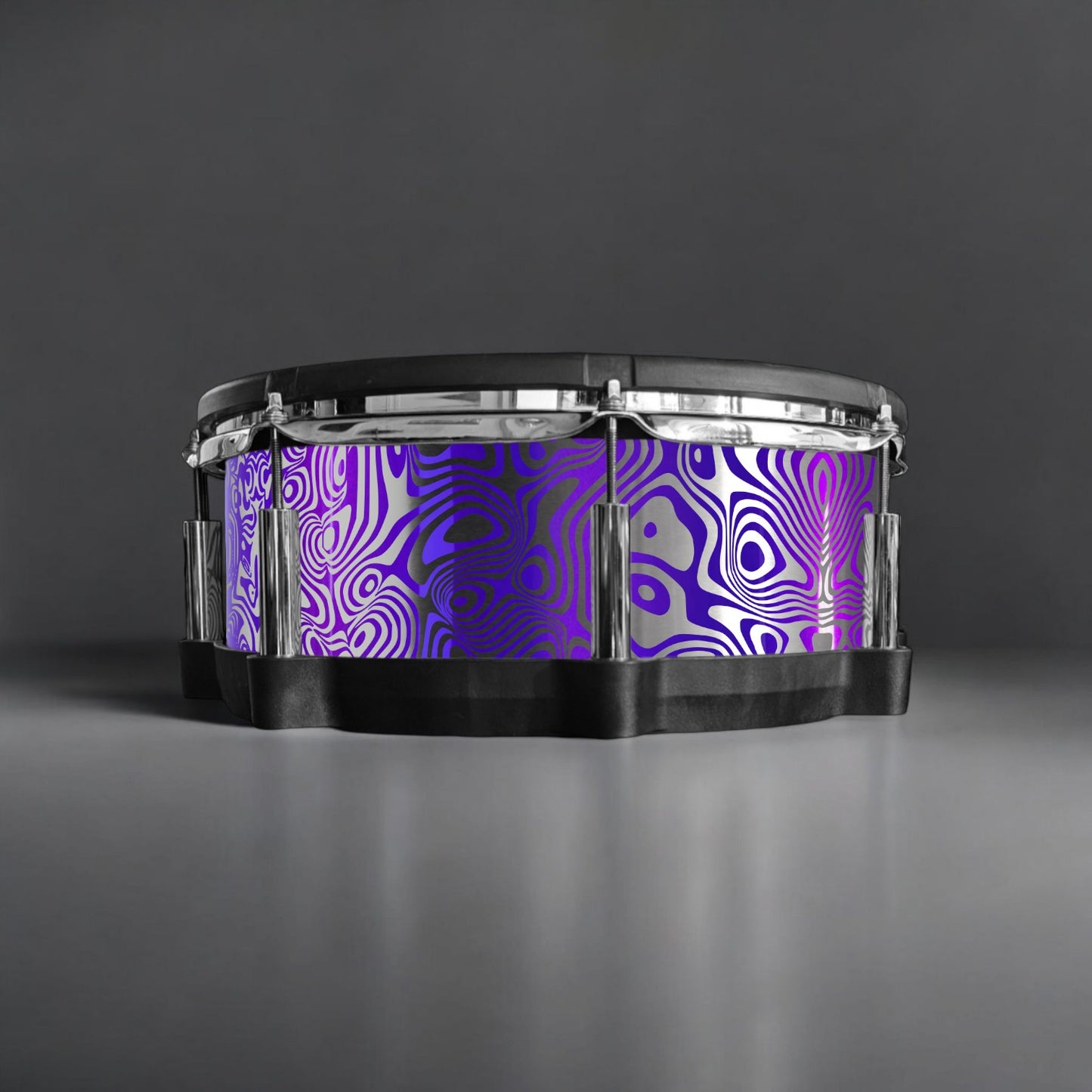 Psychedelic Swirl Drum Wrap