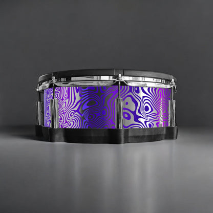 Psychedelic Swirl Drum Wrap
