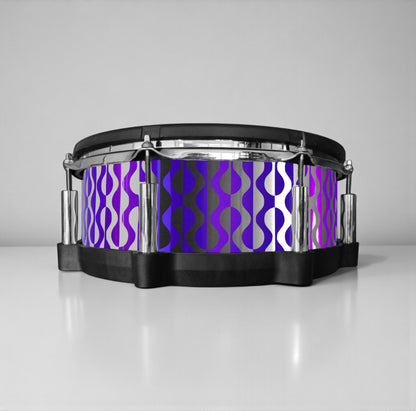 Negative Circles Drum Wrap
