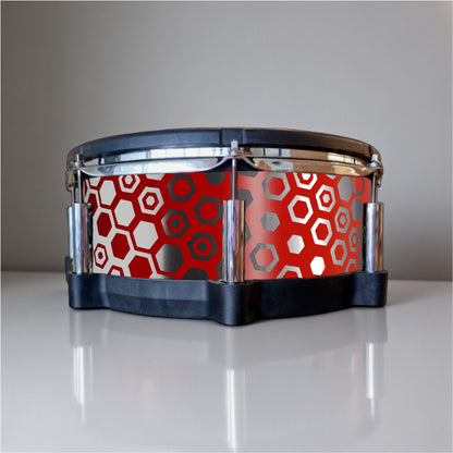 Hexagonal Fade Drum Wrap