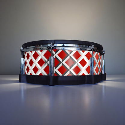 3D Tile Drum Wrap (White Base)