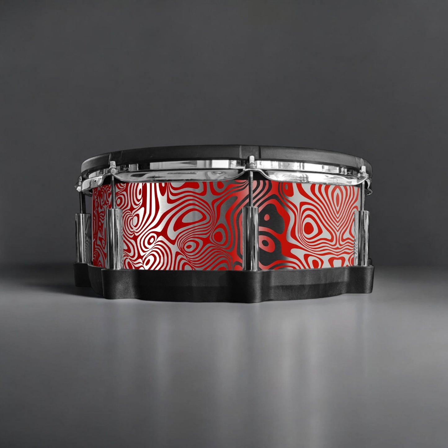 Psychedelic Swirl Drum Wrap