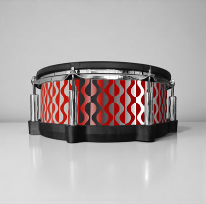 Negative Circles Drum Wrap