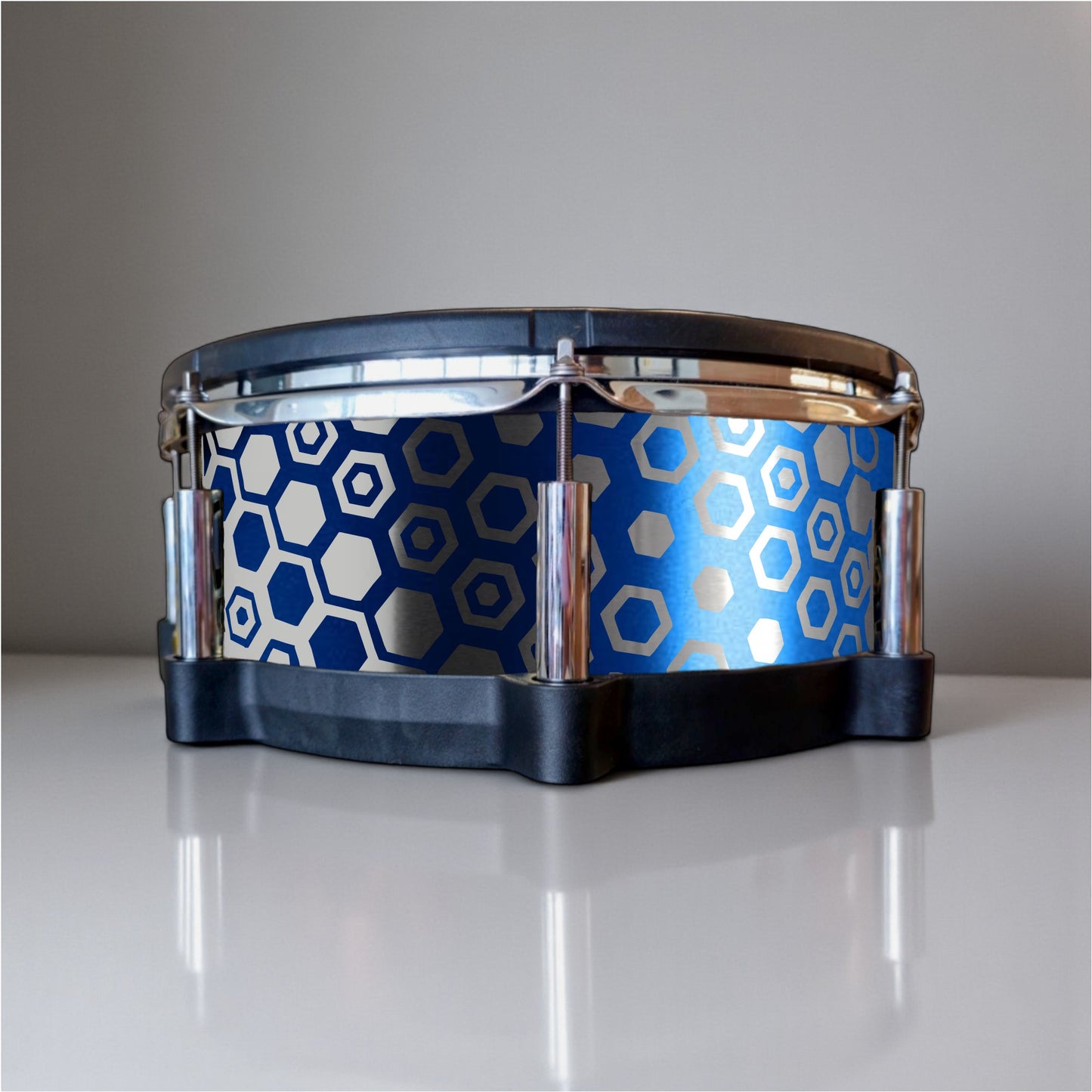 Hexagonal Fade Drum Wrap