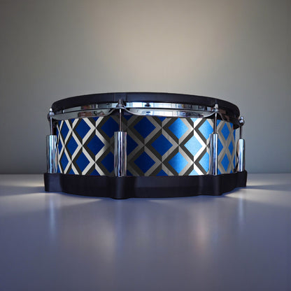 3D Tile Drum Wrap (Black Base)