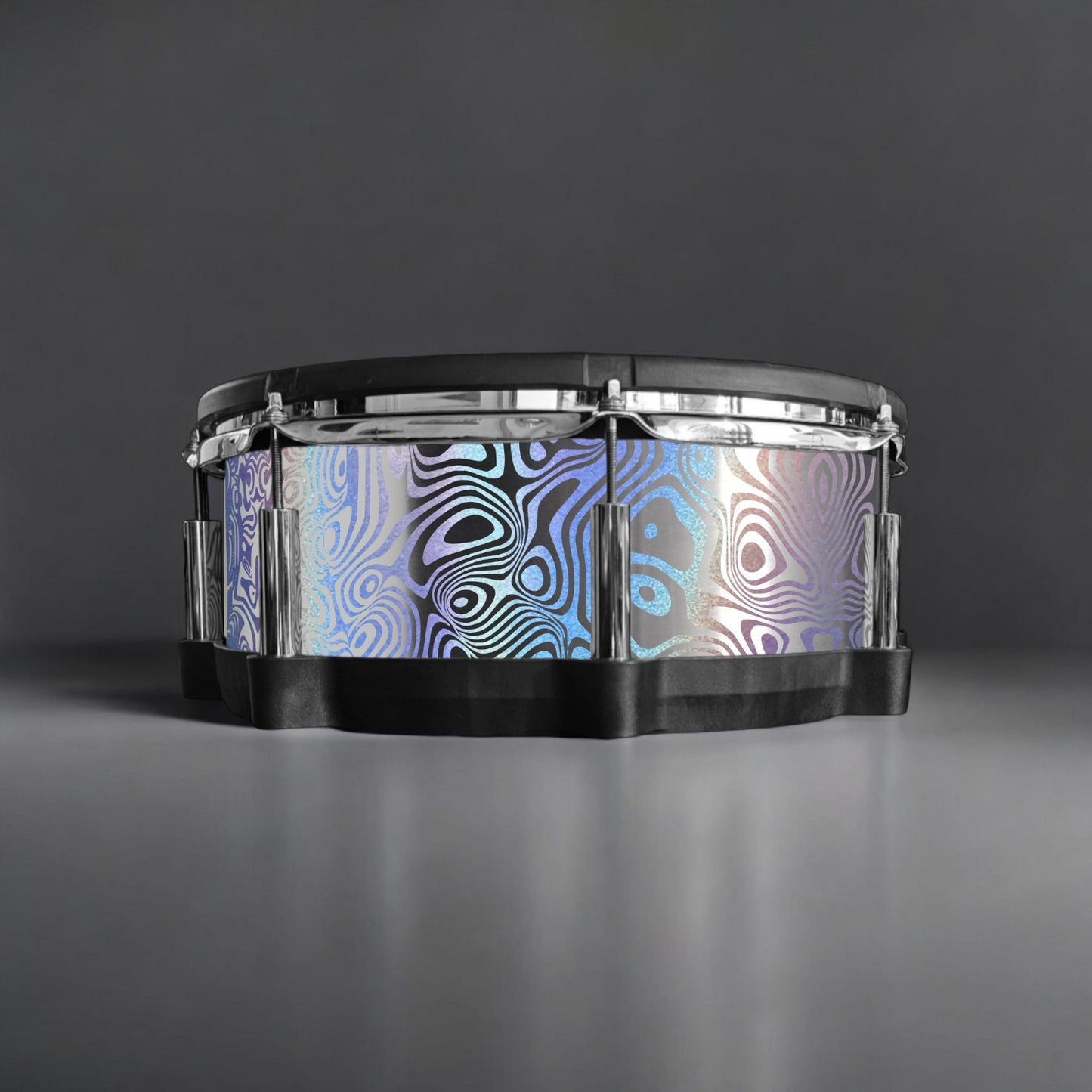 Psychedelic Swirl Drum Wrap