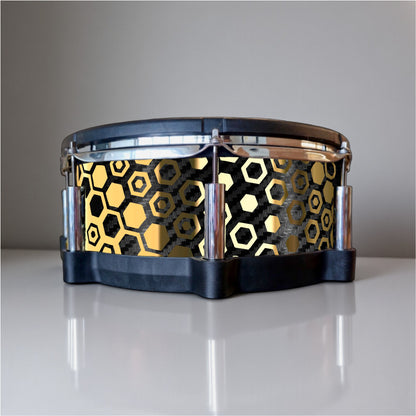 Hexagonal Fade Drum Wrap