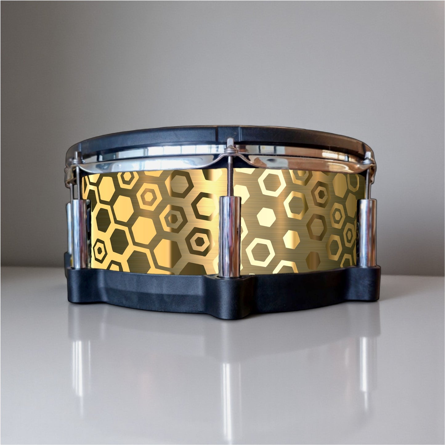 Hexagonal Fade Drum Wrap