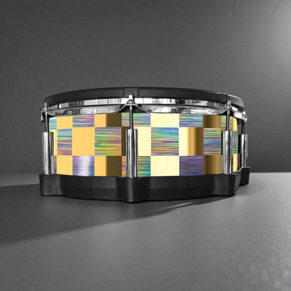Checkerboard Drum Wrap
