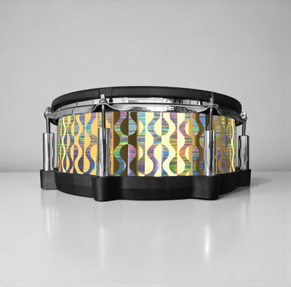 Negative Circles Drum Wrap