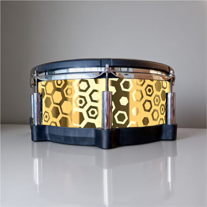Hexagonal Fade Drum Wrap