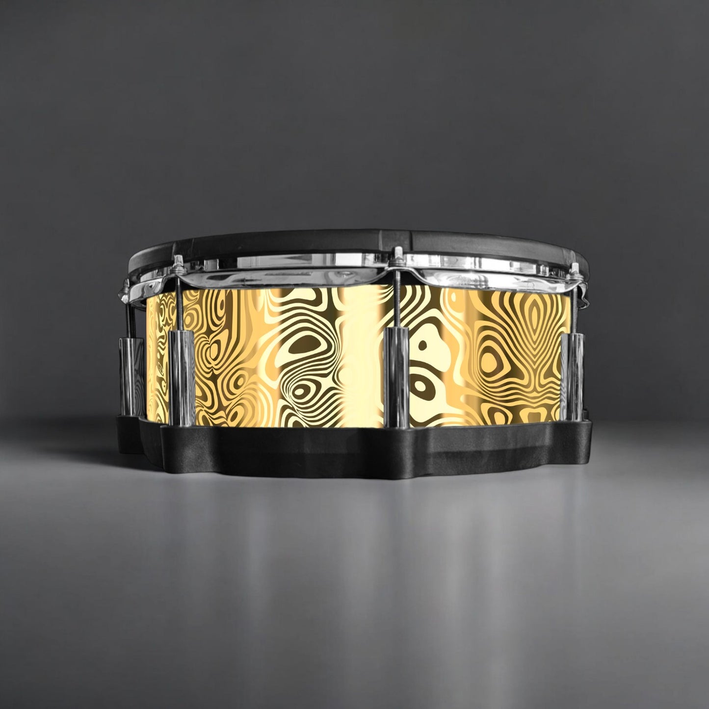 Psychedelic Swirl Drum Wrap