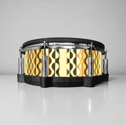 Negative Circles Drum Wrap