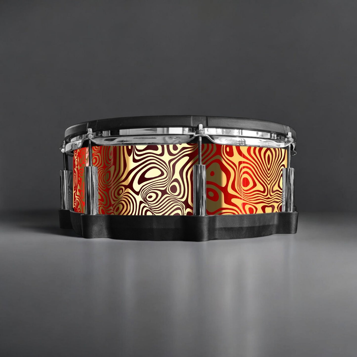 Psychedelic Swirl Drum Wrap