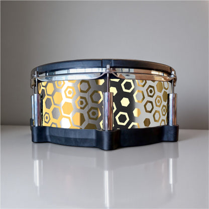 Hexagonal Fade Drum Wrap