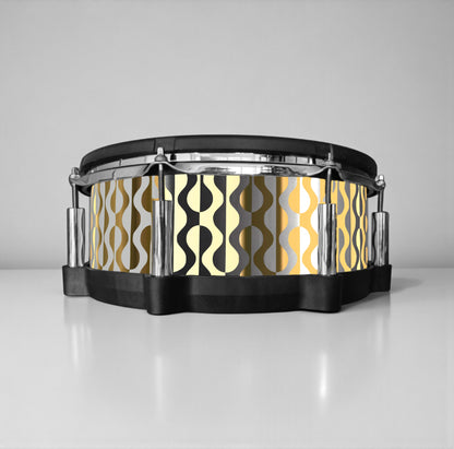 Negative Circles Drum Wrap