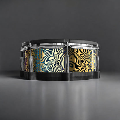 Psychedelic Swirl Drum Wrap