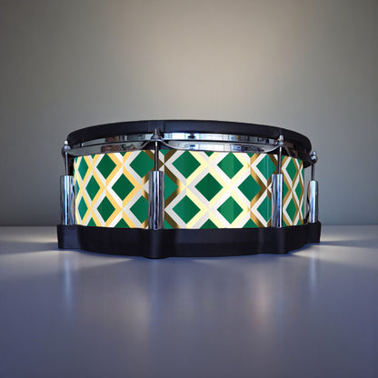 3D Tile Drum Wrap (White Base)