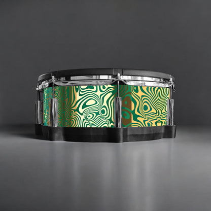 Psychedelic Swirl Drum Wrap