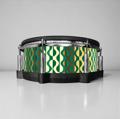 Negative Circles Drum Wrap