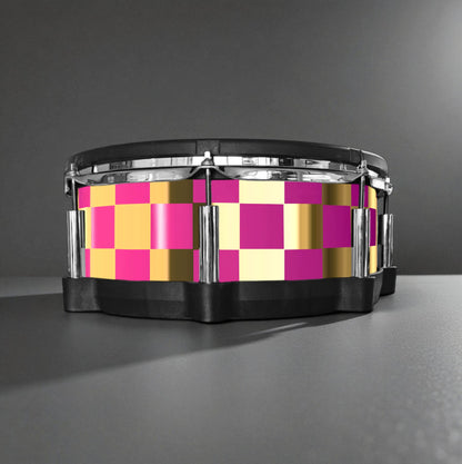 Checkerboard Drum Wrap