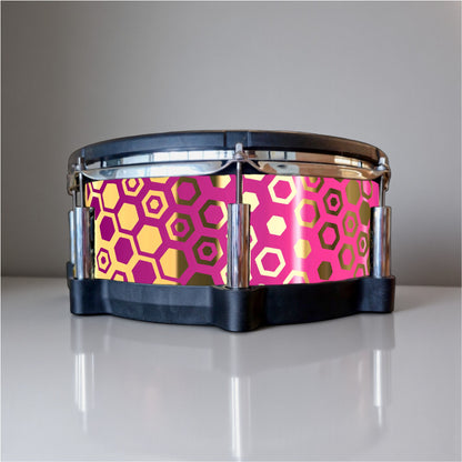 Hexagonal Fade Drum Wrap
