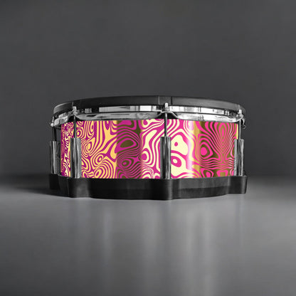 Psychedelic Swirl Drum Wrap