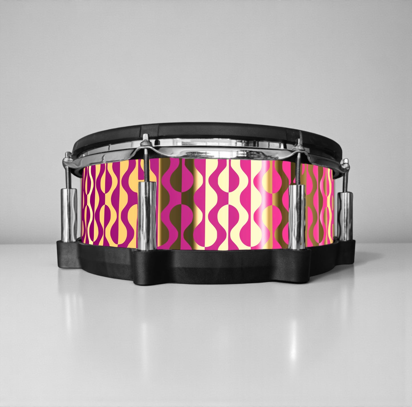 Negative Circles Drum Wrap