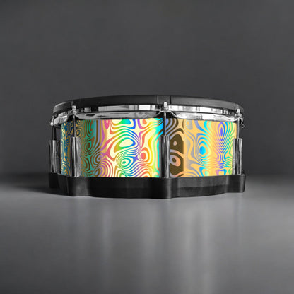 Psychedelic Swirl Drum Wrap