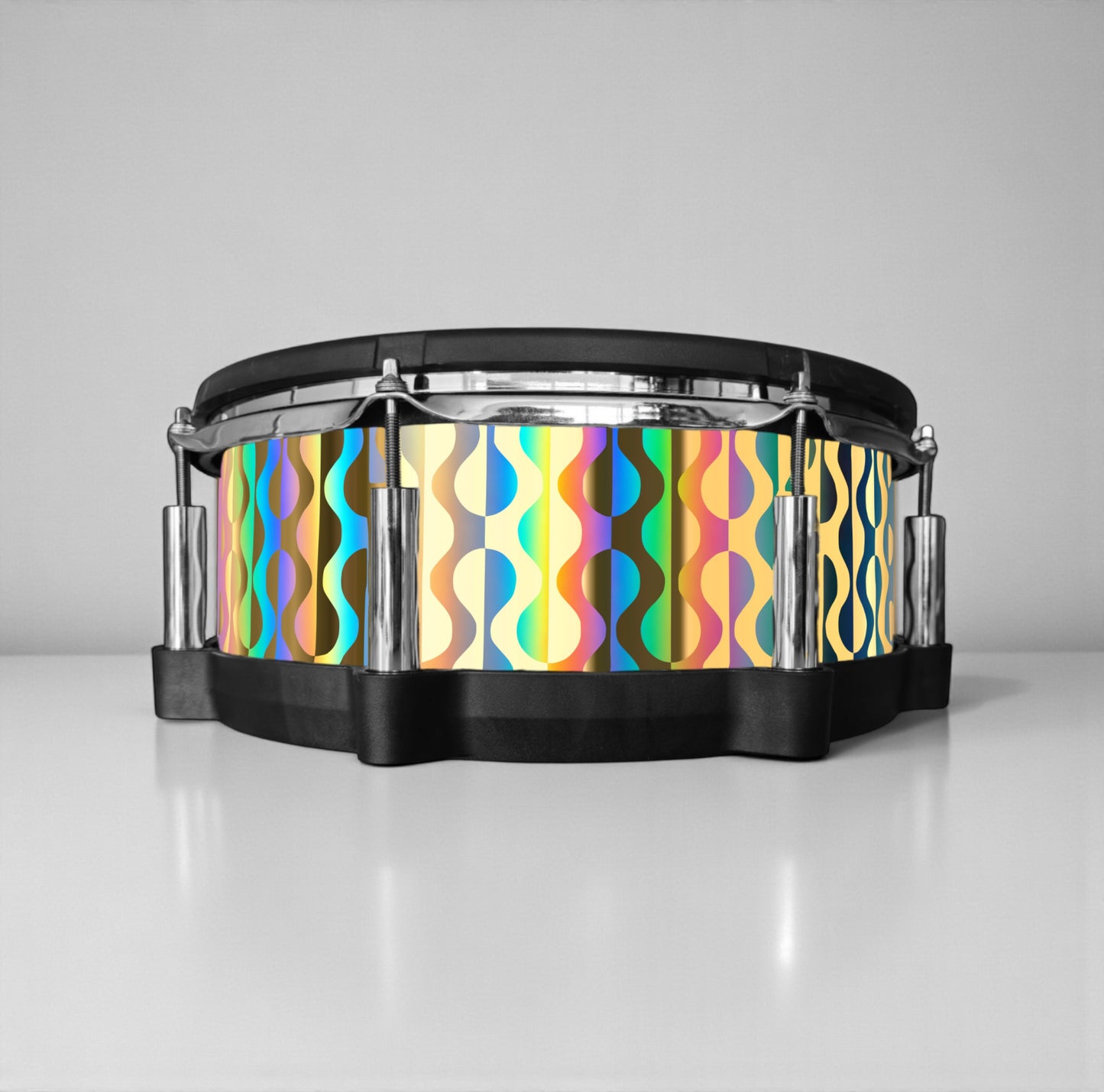 Negative Circles Drum Wrap