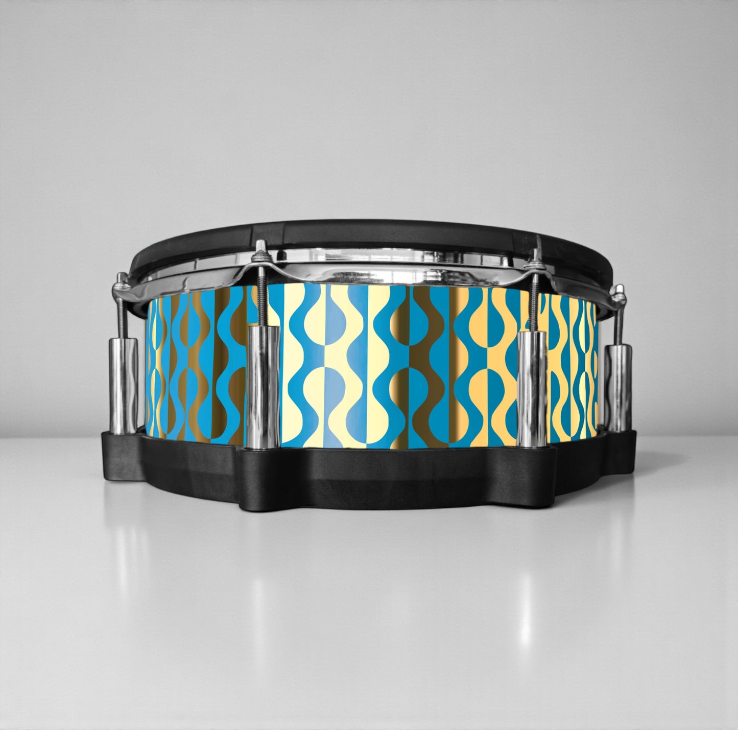 Negative Circles Drum Wrap