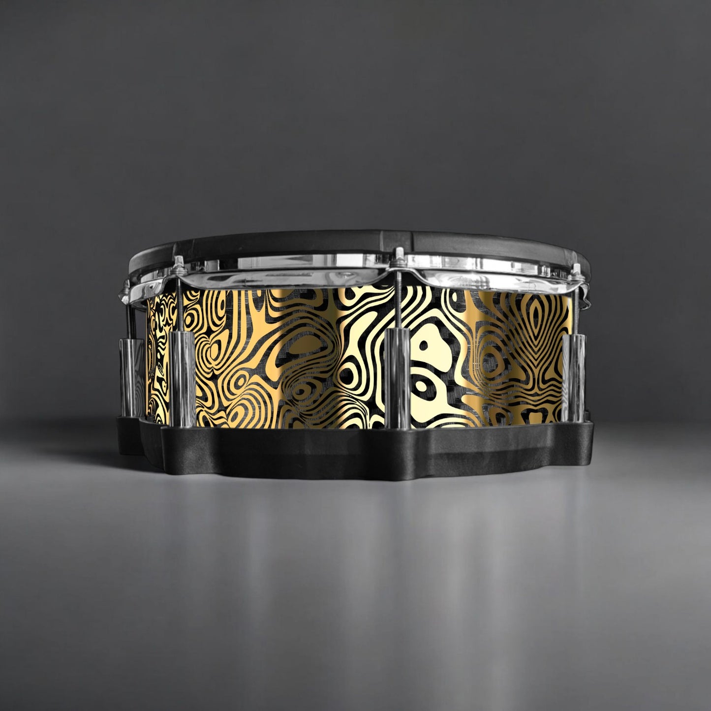 Psychedelic Swirl Drum Wrap