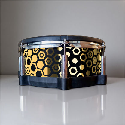 Hexagonal Fade Drum Wrap