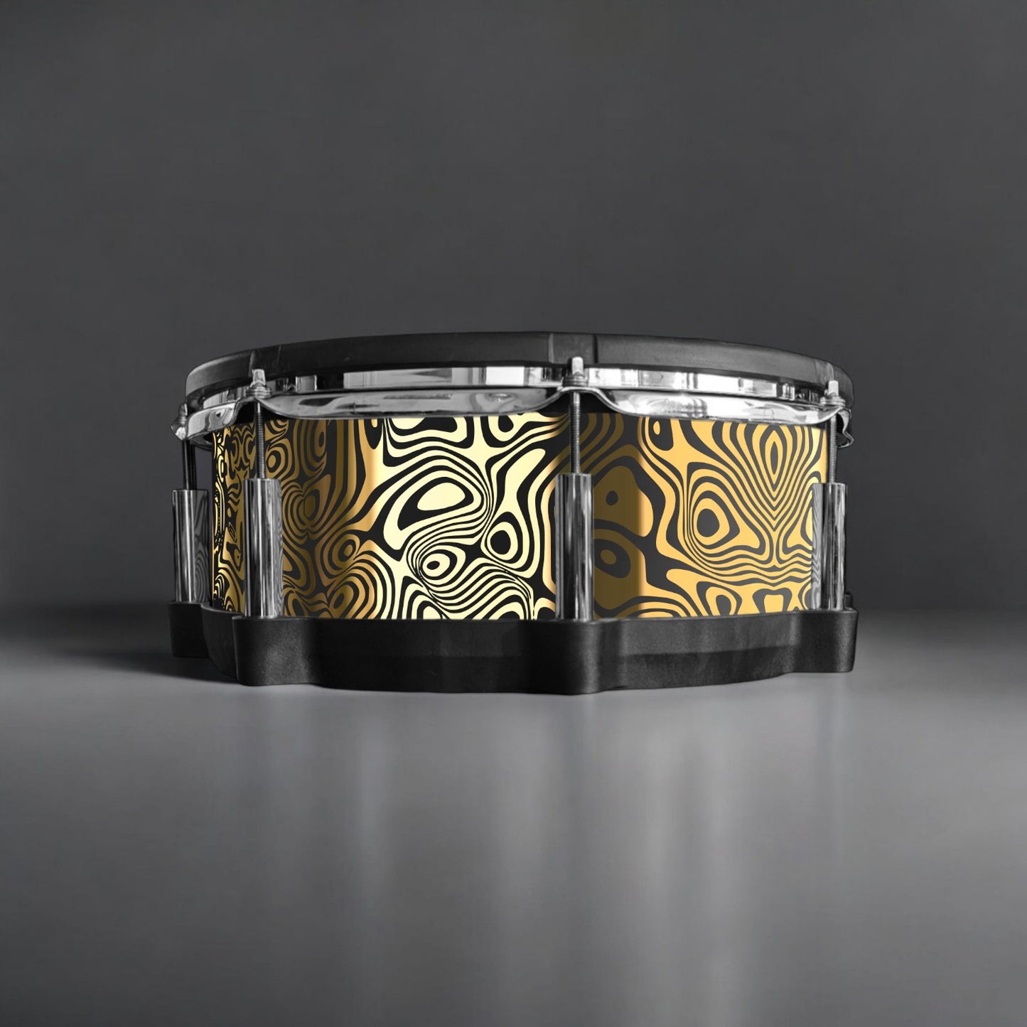 Psychedelic Swirl Drum Wrap