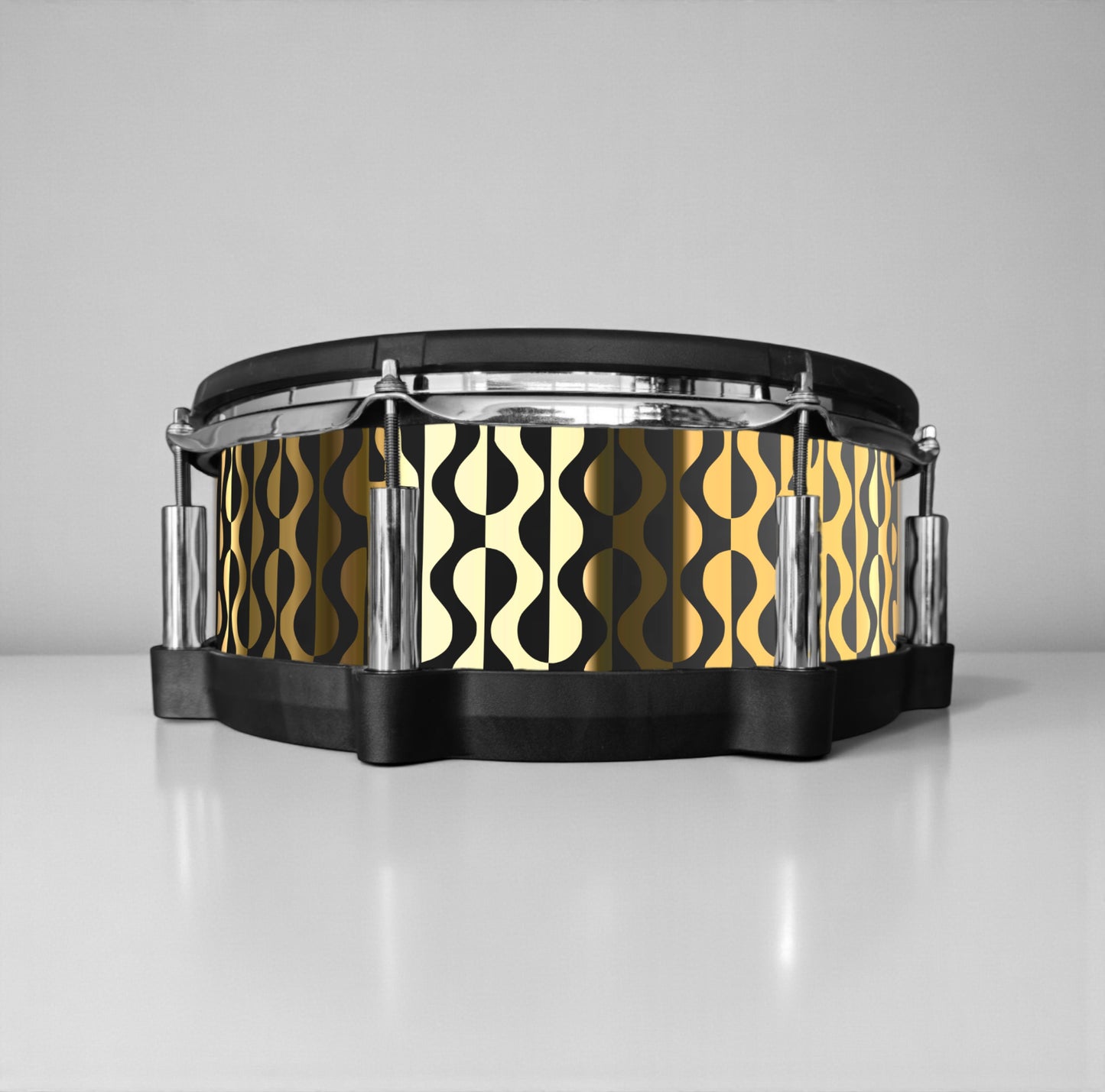 Negative Circles Drum Wrap