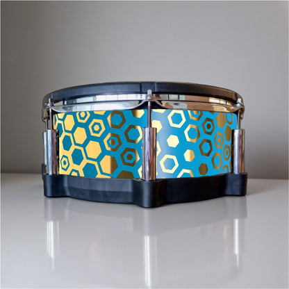 Hexagonal Fade Drum Wrap