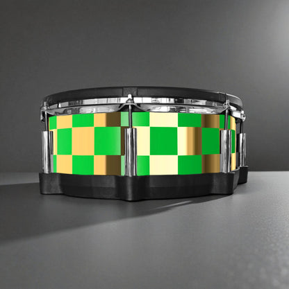 Checkerboard Drum Wrap
