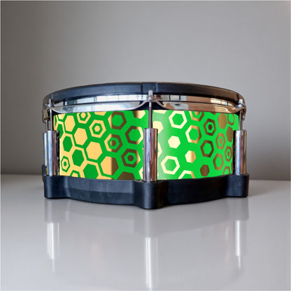Hexagonal Fade Drum Wrap