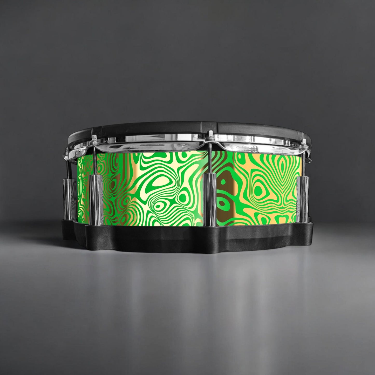 Psychedelic Swirl Drum Wrap