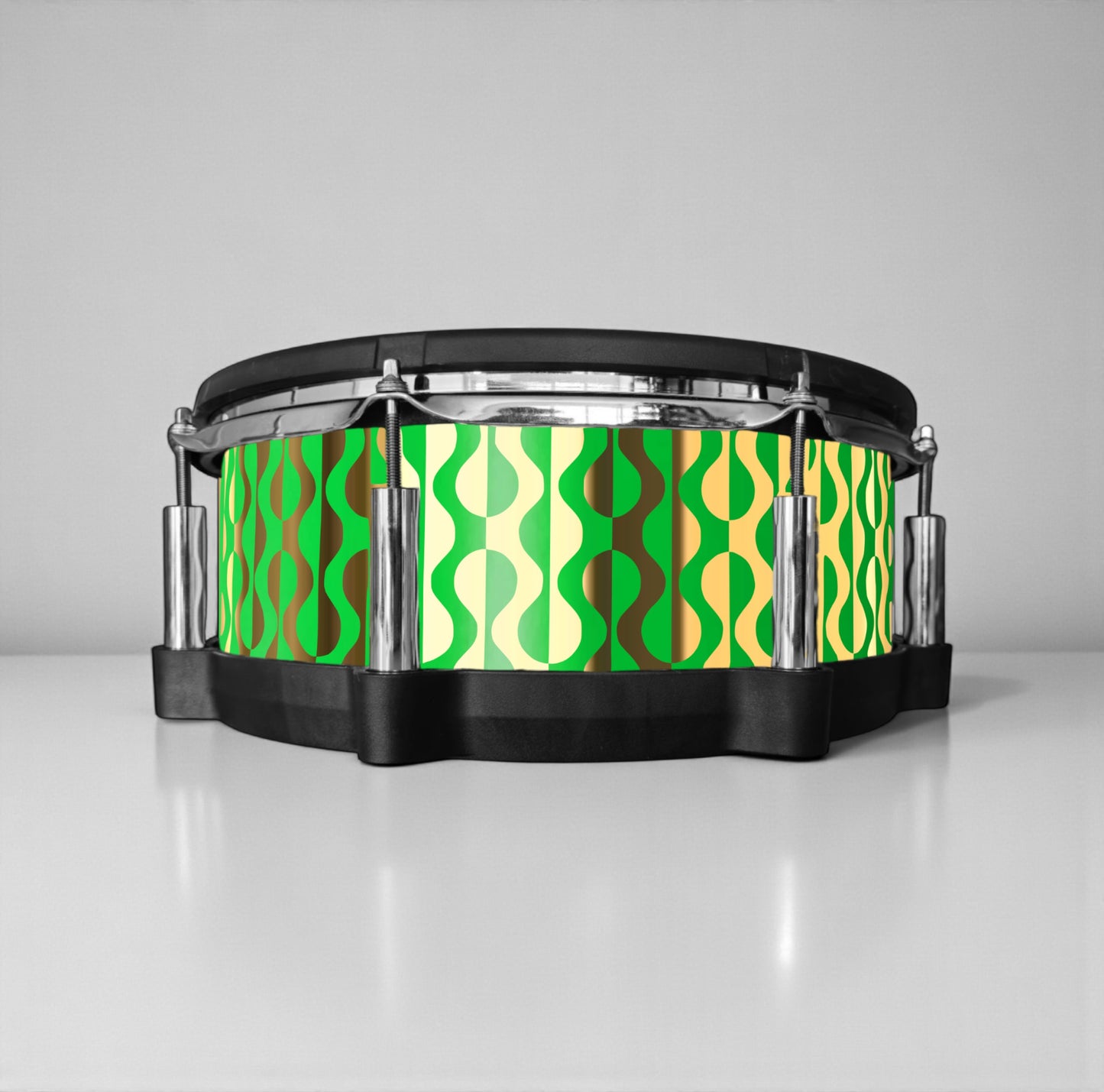 Negative Circles Drum Wrap