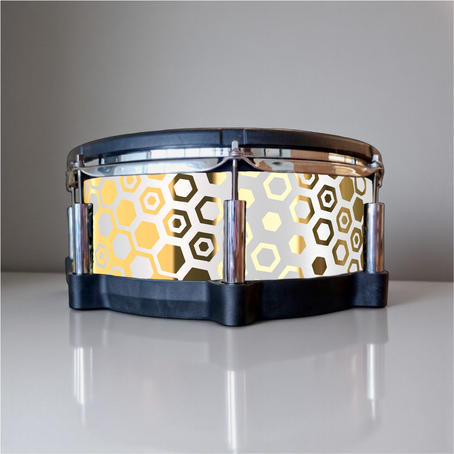 Hexagonal Fade Drum Wrap