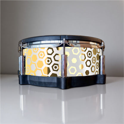 Hexagonal Fade Drum Wrap