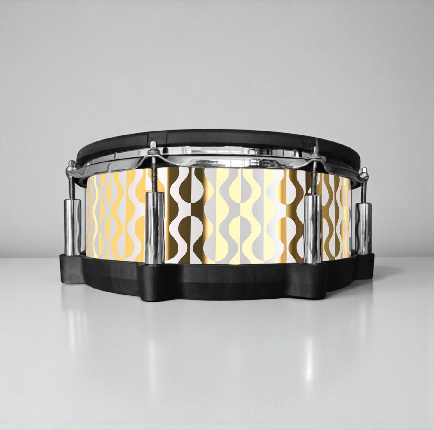 Negative Circles Drum Wrap