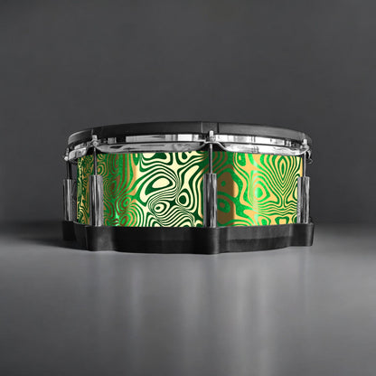 Psychedelic Swirl Drum Wrap