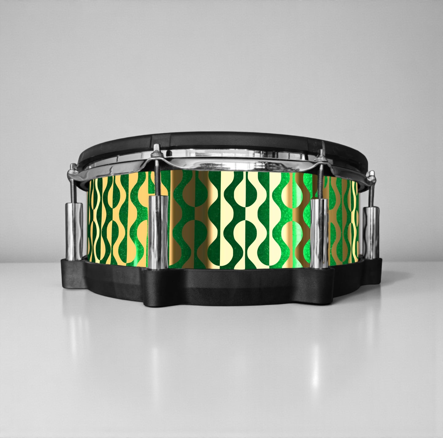 Negative Circles Drum Wrap