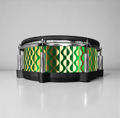 Negative Circles Drum Wrap