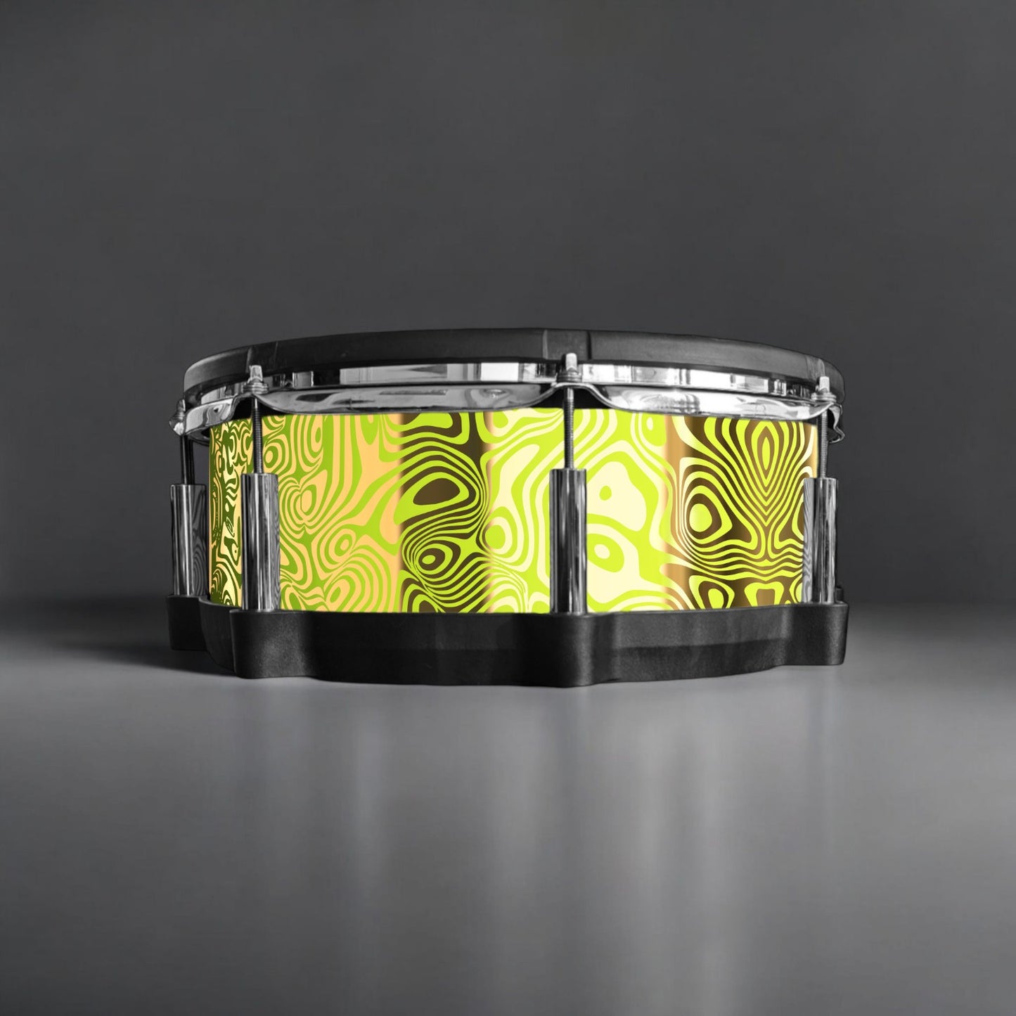 Psychedelic Swirl Drum Wrap