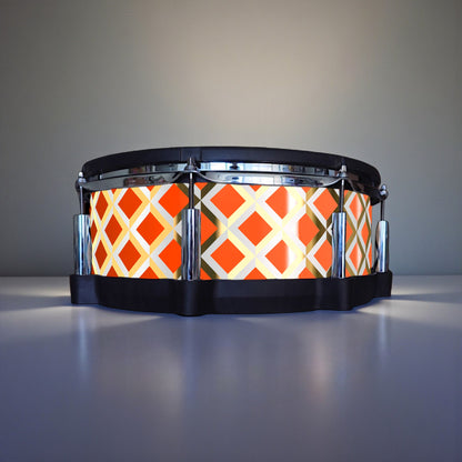 3D Tile Drum Wrap (White Base)