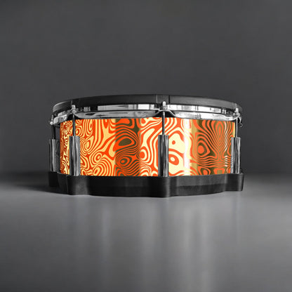 Psychedelic Swirl Drum Wrap